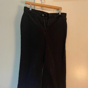 Old Navy - black wide leg pants - size 10